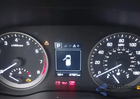 2017 Hyundai Tucson Se z USA, uszkodzony, nr VIN KM8J33A44HU407673